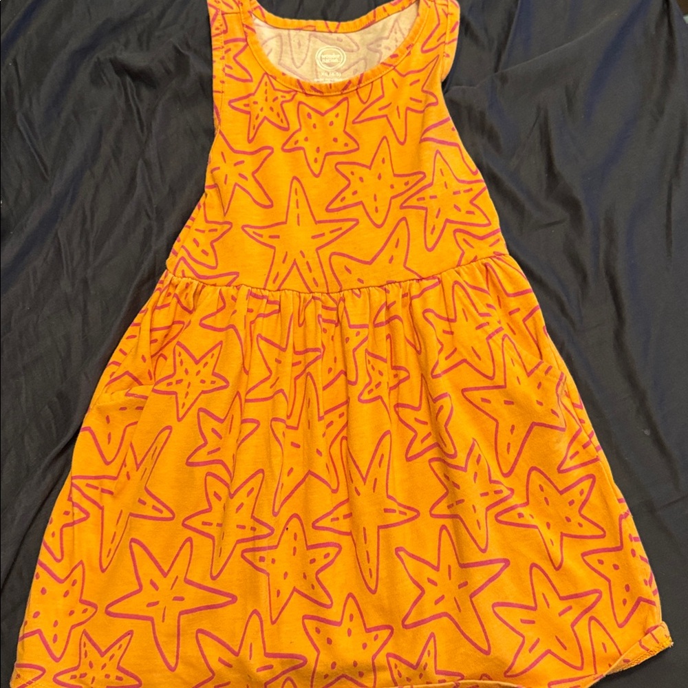 Girls Wonder Nation Starfish Dress 4/5